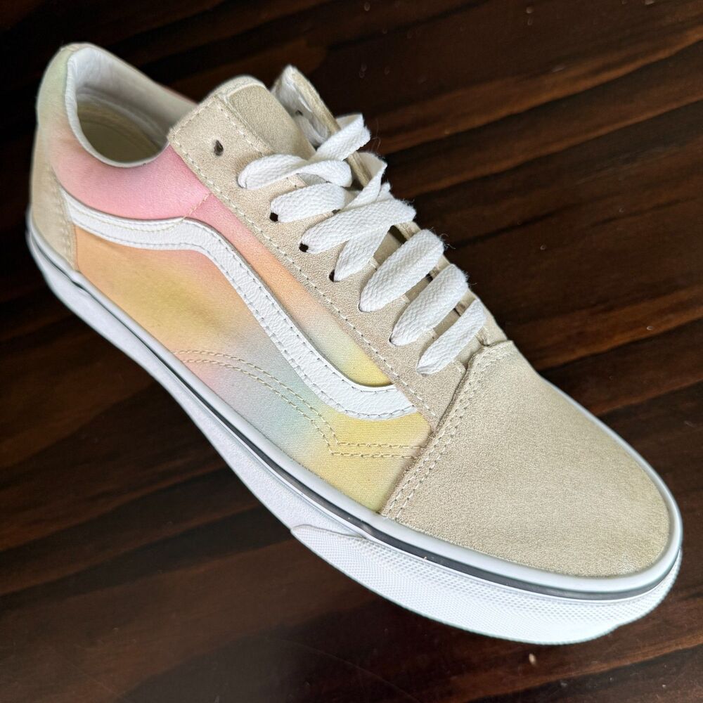 Vans Old Skool Aura Shift Multicolor Sneaker Women's Size 8 Men's Size 6.5 - Picture 8 of 11